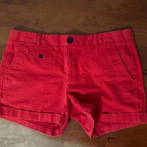 Red Banana Republic City Chino Shorts